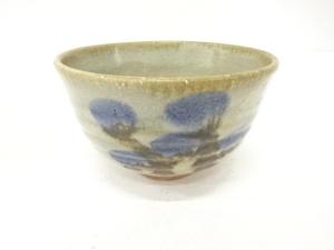 京焼　奥村考山造　老松文茶碗